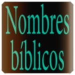 nombres biblicos y significado android application logo